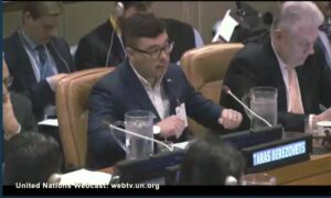 Тарас Березовец на Совбезе ООН: “Русский мир” в понимании Кремля – это агрессия и пропаганда