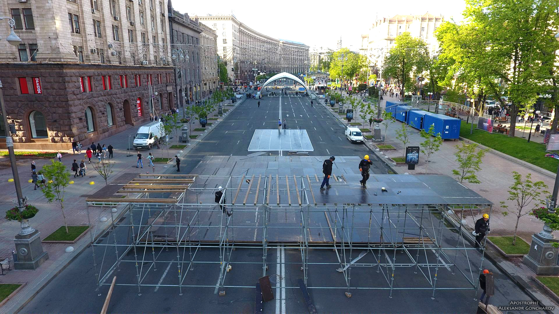 Київ не готовий до перекриття Хрещатика у будні навіть заради Євробачення 2017 (відео)