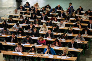 Exam against assessment