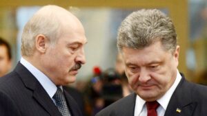 What did Poroshenko and Lukashenko actually discuss by phone?