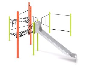 Трубо-канатный комплекс-KS-6 с горкой НЖ