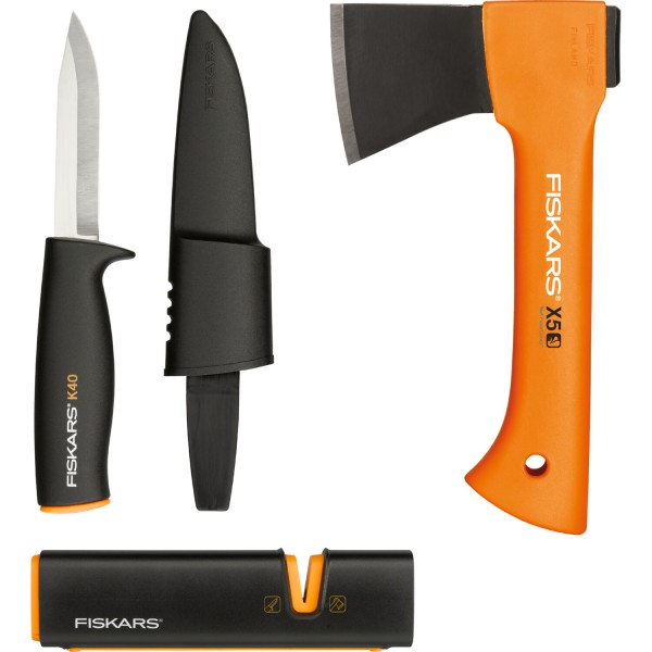 Набір туристичний Fiskars X-series X5 camping SET 722 мм 2.43 кг (1057913)