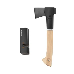 Подарочный набор Fiskars Norden chopping axe N7 + точилка SET (1051146)