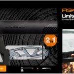 Набір Fiskars Сокира універсальна Fiskars Solid A6 (1052046) + Складаний ніж Gerber Paraframe ™ (1027831) 1057911