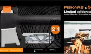 Набор Fiskars Топор универсальный Fiskars Solid A6 (1052046) + Складной нож Gerber Paraframe™ (1027831) 1057911