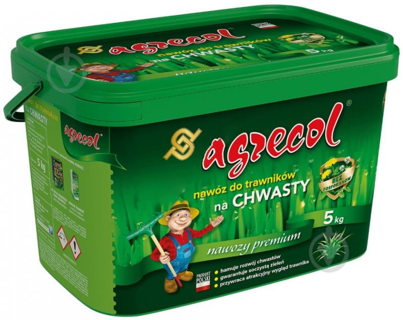 Минеральное удобрение для газона от сорняков Agrecol 15,5-0-0 (5 кг)
