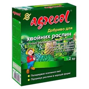 Минеральное удобрение Агрикол для хвойных 14-14-21 Agrecol (1,2 кг)