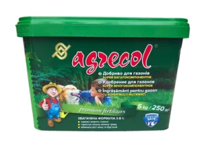 Минеральное удобрение для газонов Agrecol супер многокомпонентное 20-5-9,4 (5 кг)