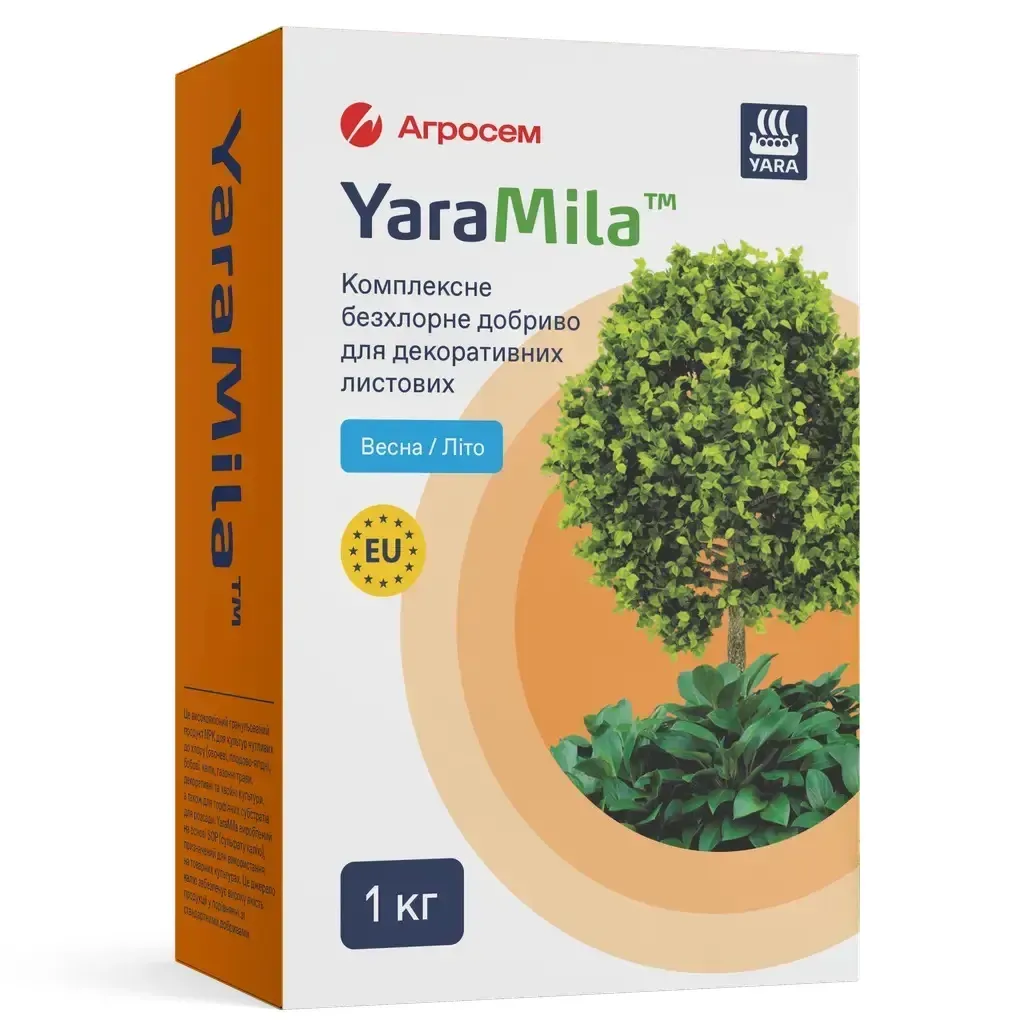 Комплексное бесхлорное удобрение для декоративных листовых растений Яра Мила