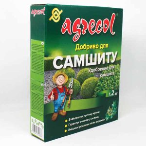 добриво Agrecol для самшиту